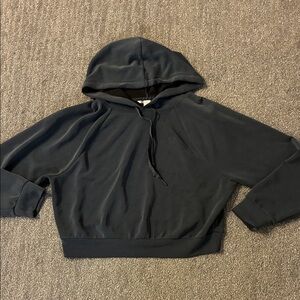 Victorias Secret Gray Hooded Pullover Sweatshirt